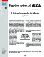 El ALCA en la perspectiva de Colombia