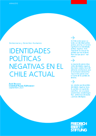 Identidades políticas negativas en el Chile actual