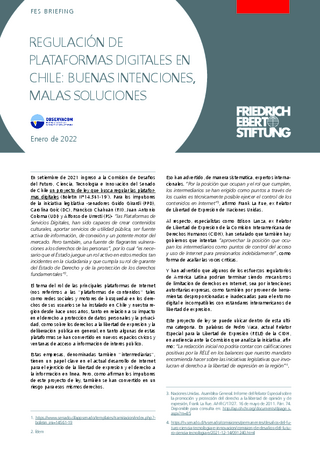 Regulación de plataformas digitales en Chile