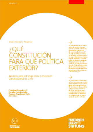 Qué constitución para qué política exterior?