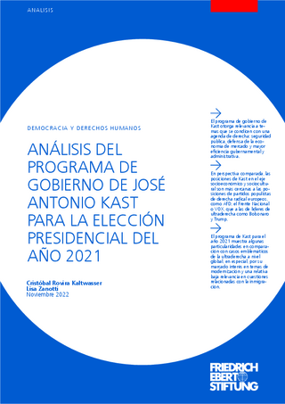 Análisis del programa de gobierno de José Antonio Kast para la elección presidencial del año 2021