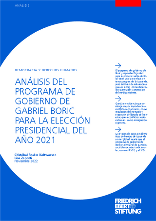 Análisis del programa de gobierno de Gabriel Boric para la elección presidencial del año 2021