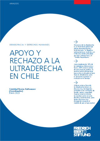 Apoyo y rechazo a la ultraderecha en Chile