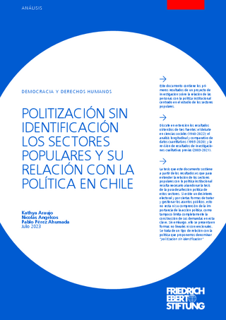 Politización sin identificación