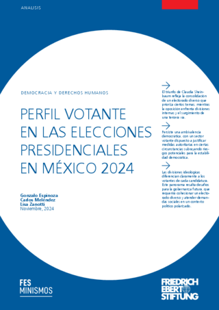 Perfil votante en las elecciones presidenciales en México 2024