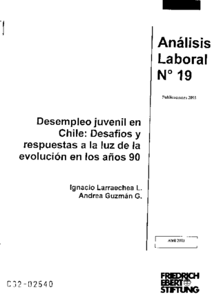 Desempleo juvenil en Chile