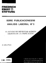 El estado de bienestar alemán después de la unificación